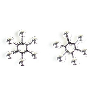 SP-BEAD-1120 (S/P 8mm Snowflake)